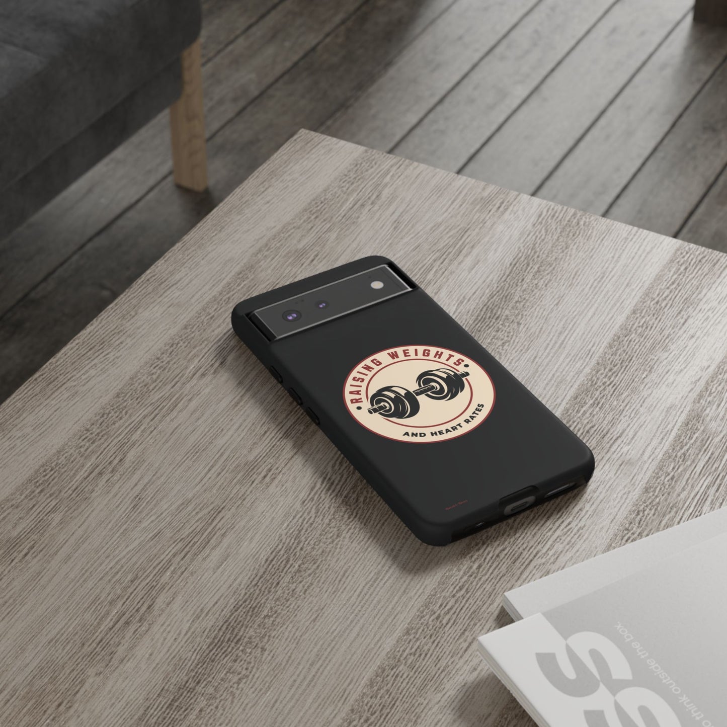 Pixel Me Raising Weights Phone Case