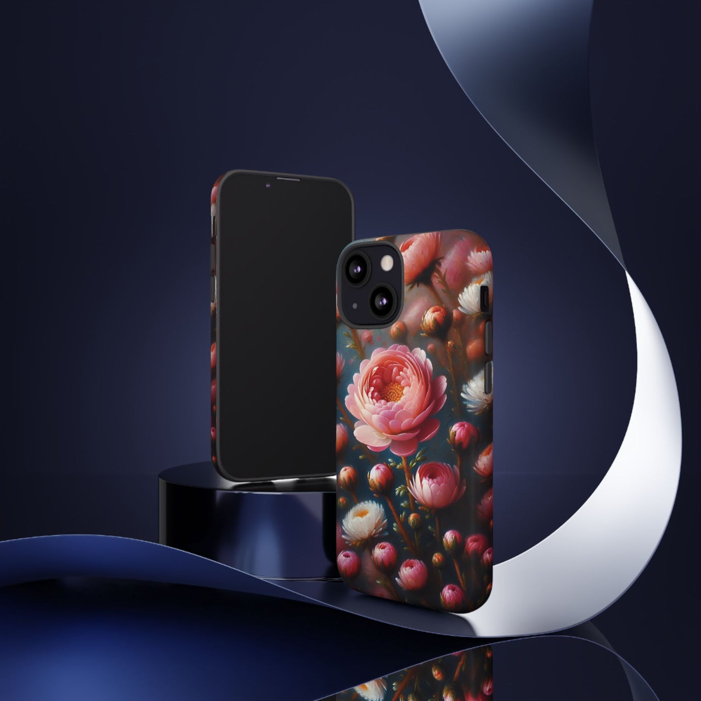 iPhone Lovers Floral Camera Phone Case - Tough & stylish protection case