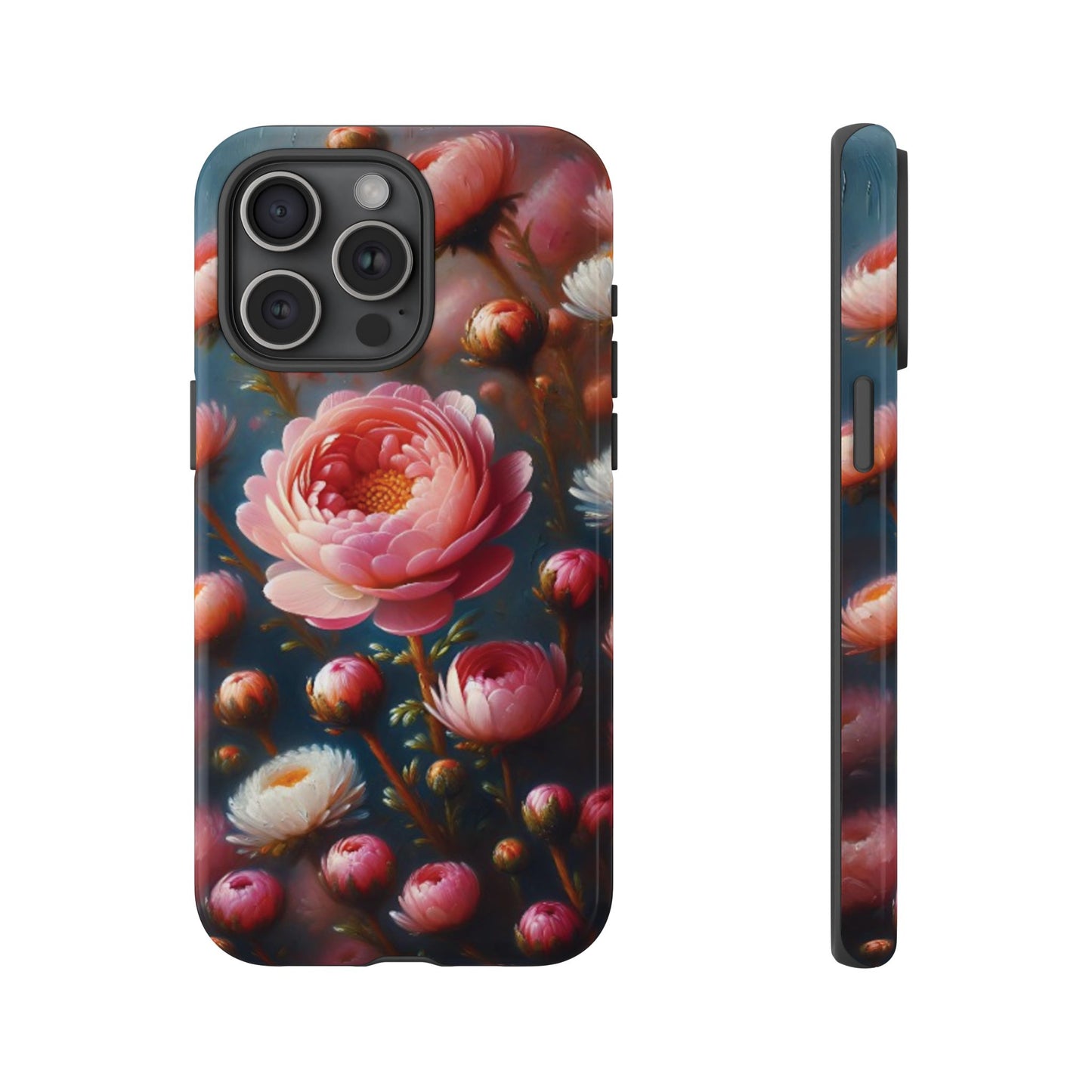 iPhone Lovers Floral Camera Phone Case - Tough & stylish protection case