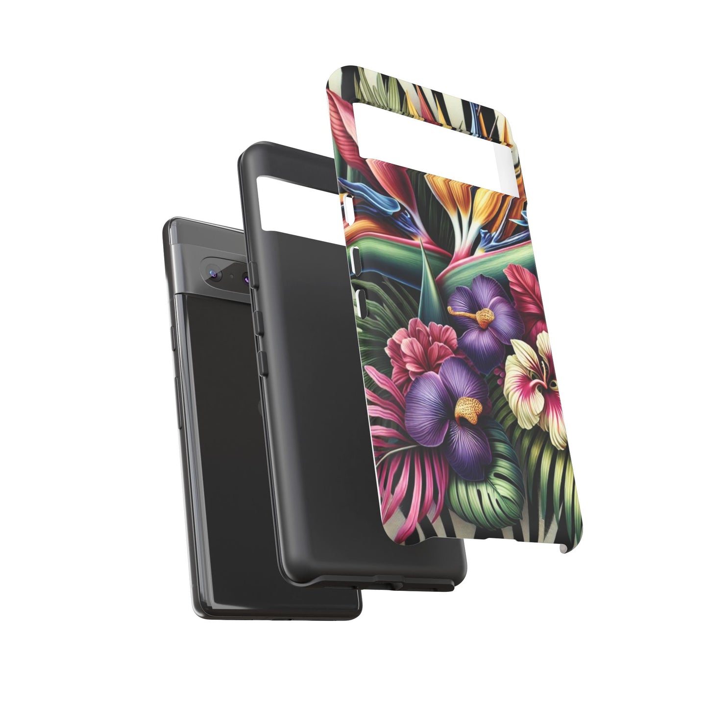 Pixel Me Vibrant Exotic Flower Phone Case