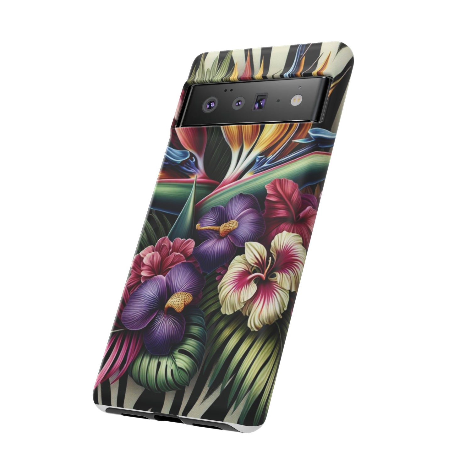 Pixel Me Vibrant Exotic Flower Phone Case