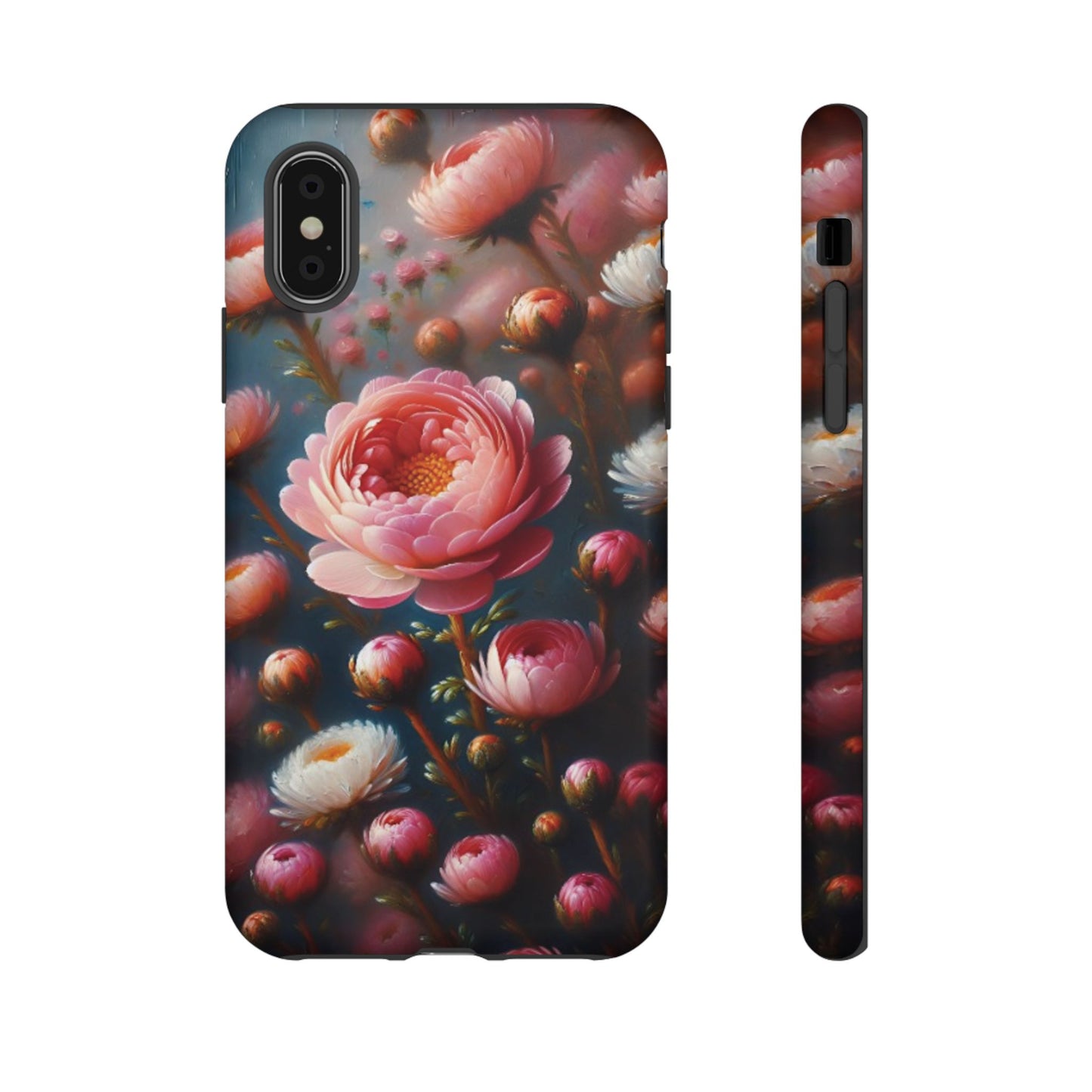 iPhone Lovers Floral Camera Phone Case - Tough & stylish protection case