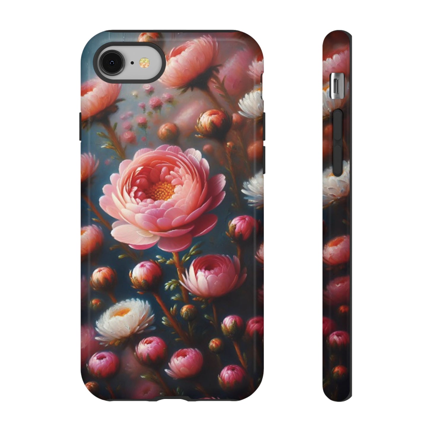 iPhone Lovers Floral Camera Phone Case - Tough & stylish protection case