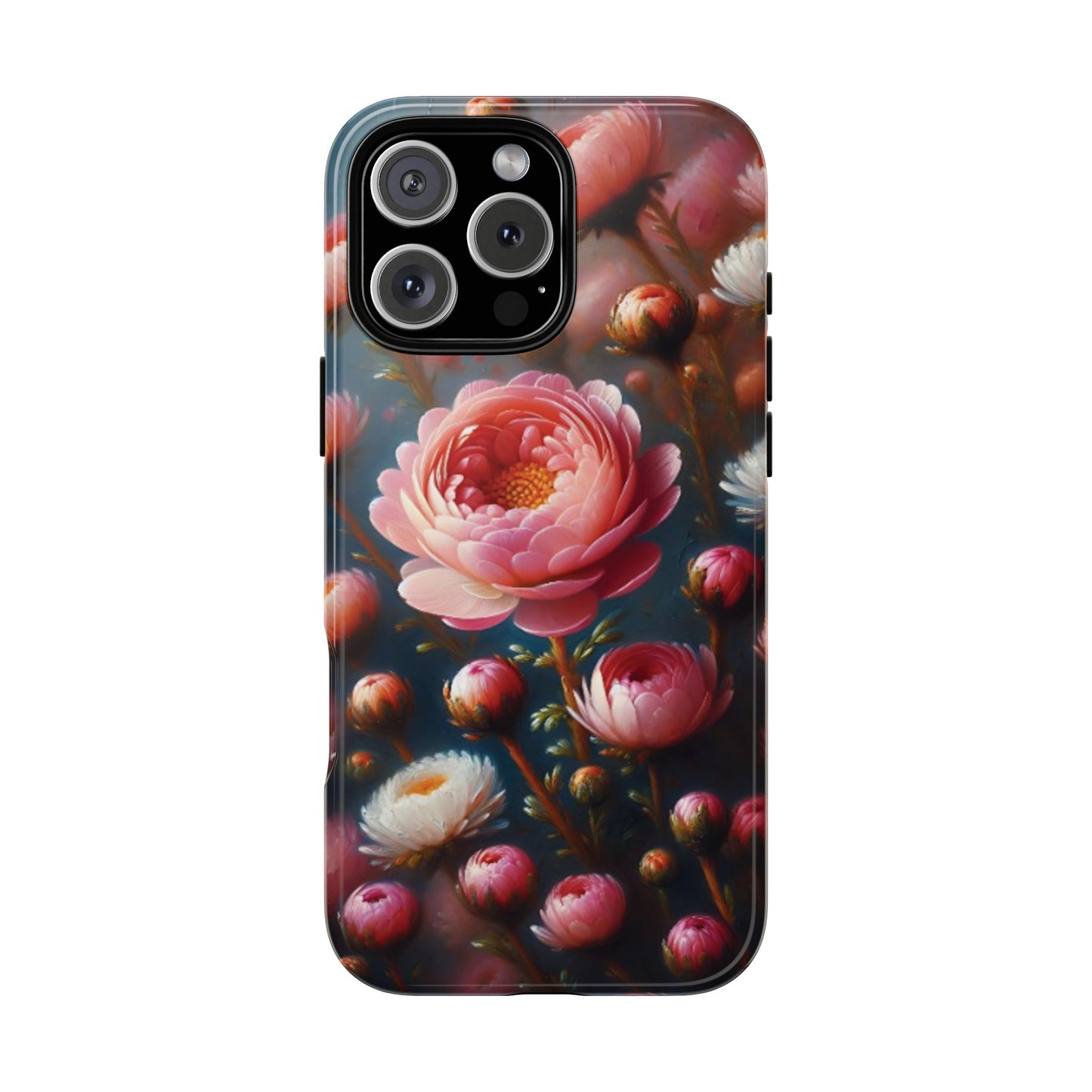 iPhone Lovers Floral Camera Phone Case - Tough & stylish protection case