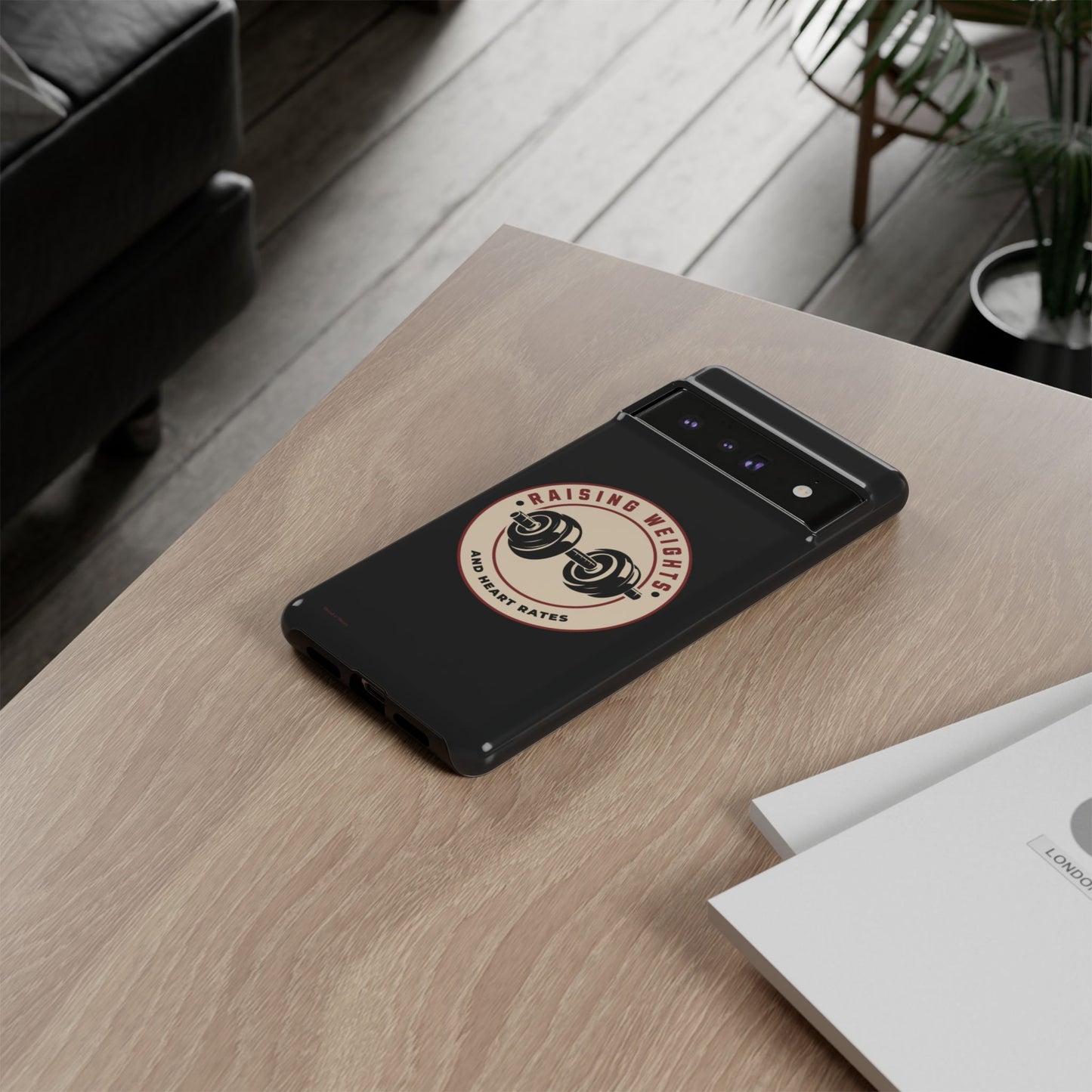 Pixel Me Raising Weights Phone Case