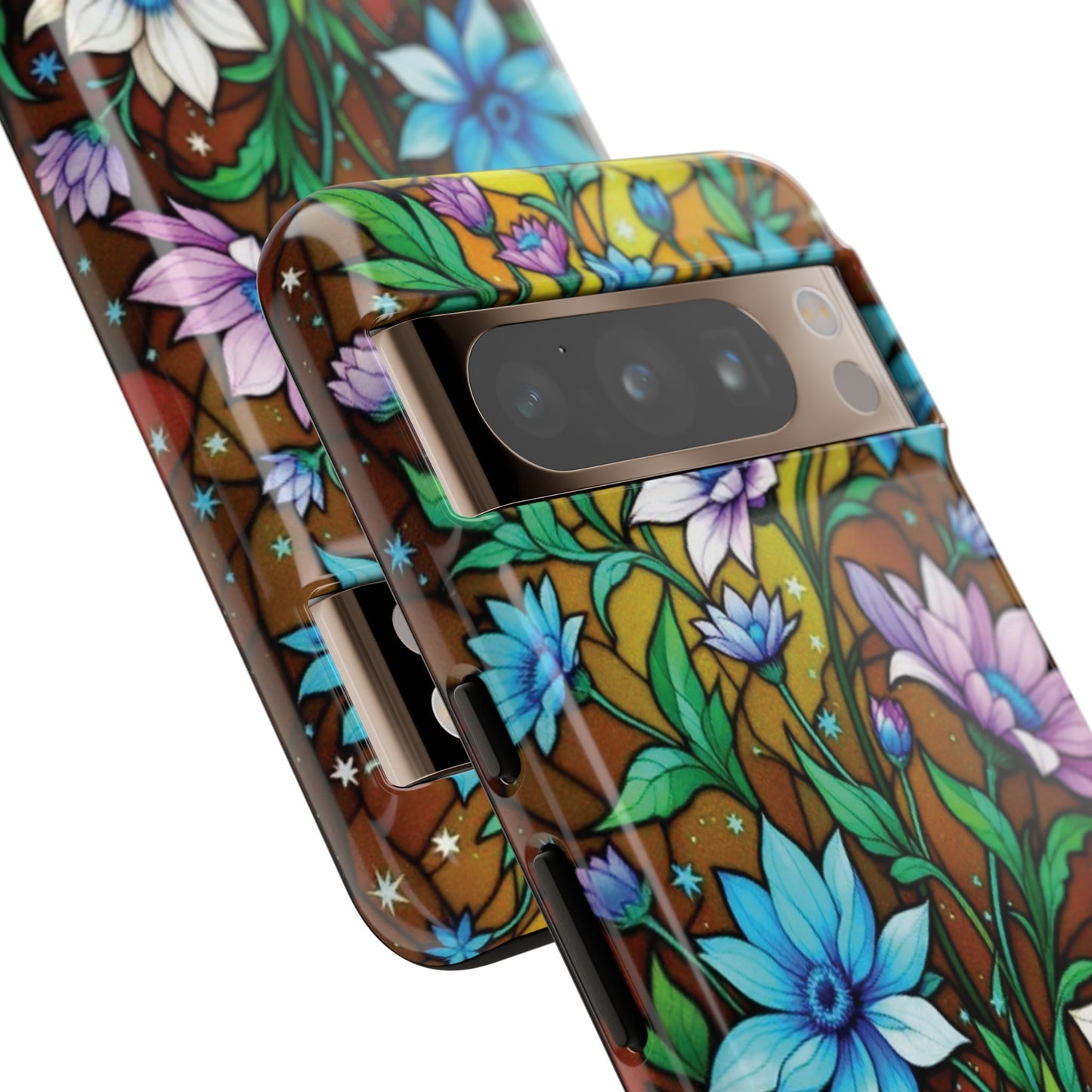 Pixel Me Floral Tough Case - Stylish and Durable Phone Protection