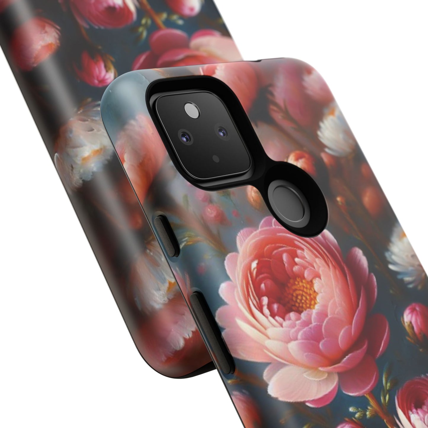 Pixel Me Floral Tough Phone Case - Elegant Protective Design for Flower Lovers