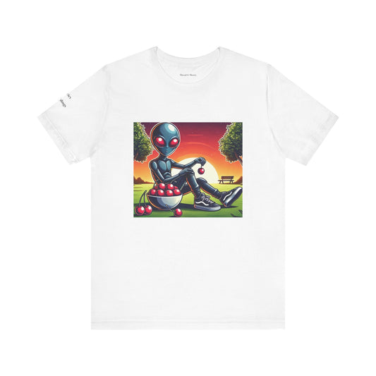 Chill Alien Graphic Tee- Perfect for Summer Outings