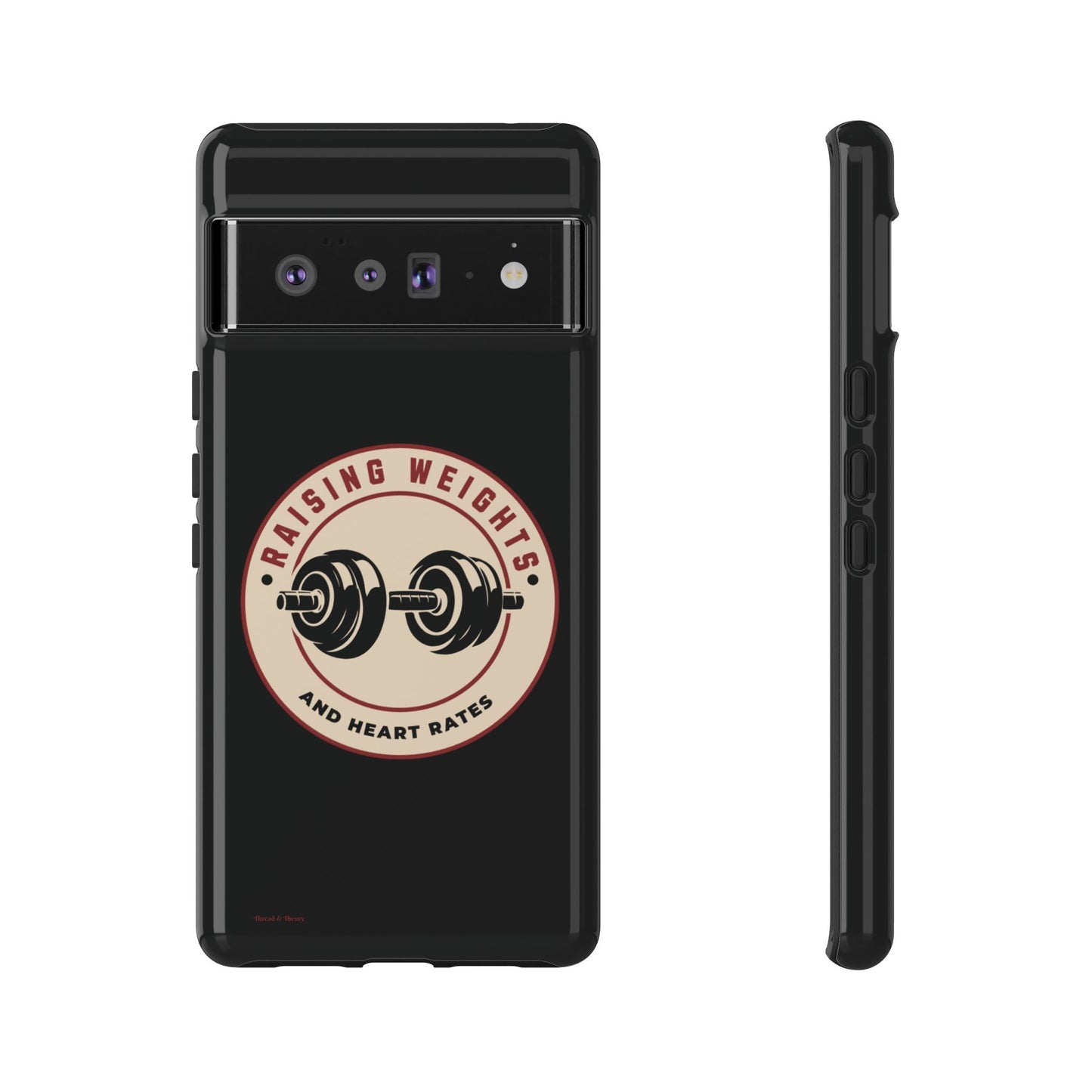 Pixel Me Raising Weights Phone Case