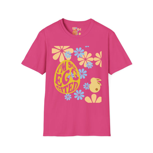 I'm So Egg-cited Easter Unisex Softstyle T-Shirt