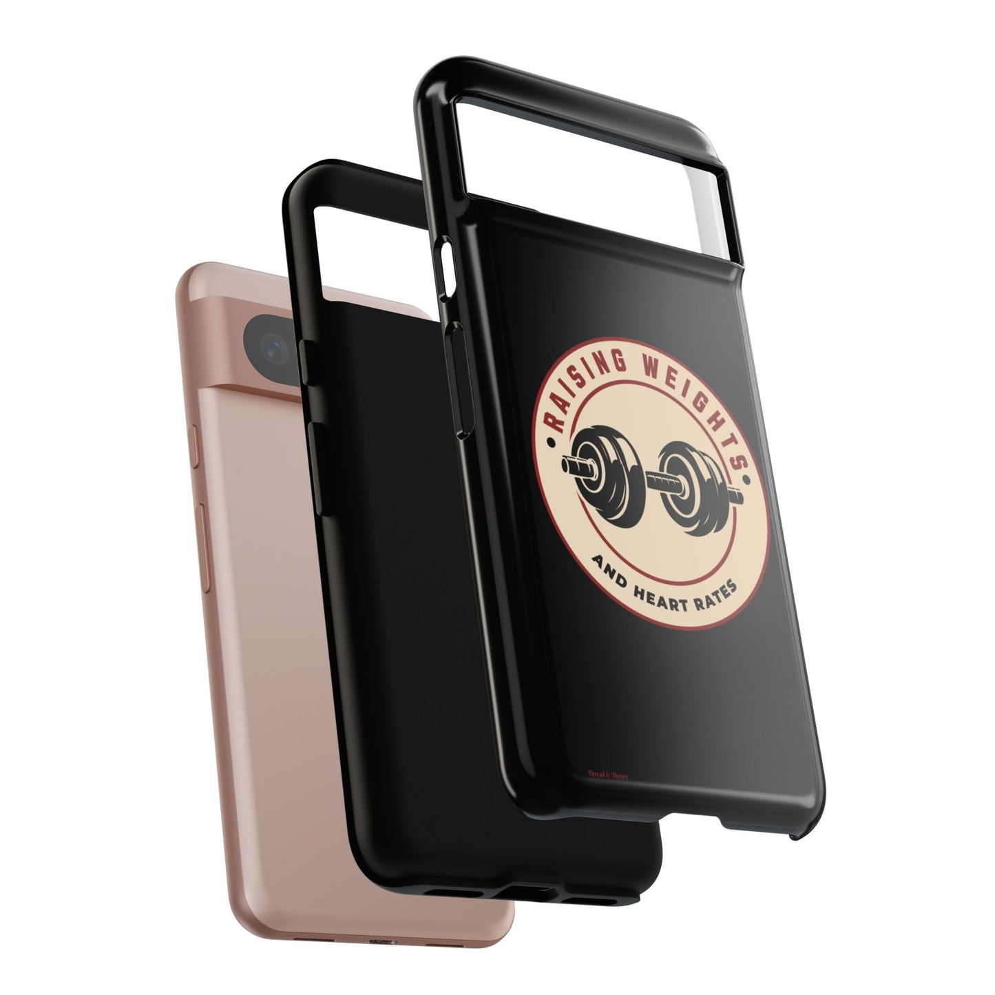 Pixel Me Raising Weights Phone Case