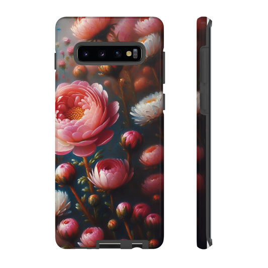 All Things Samsung Floral Tough Phone Case - Elegant Protective Design for Flower Lovers
