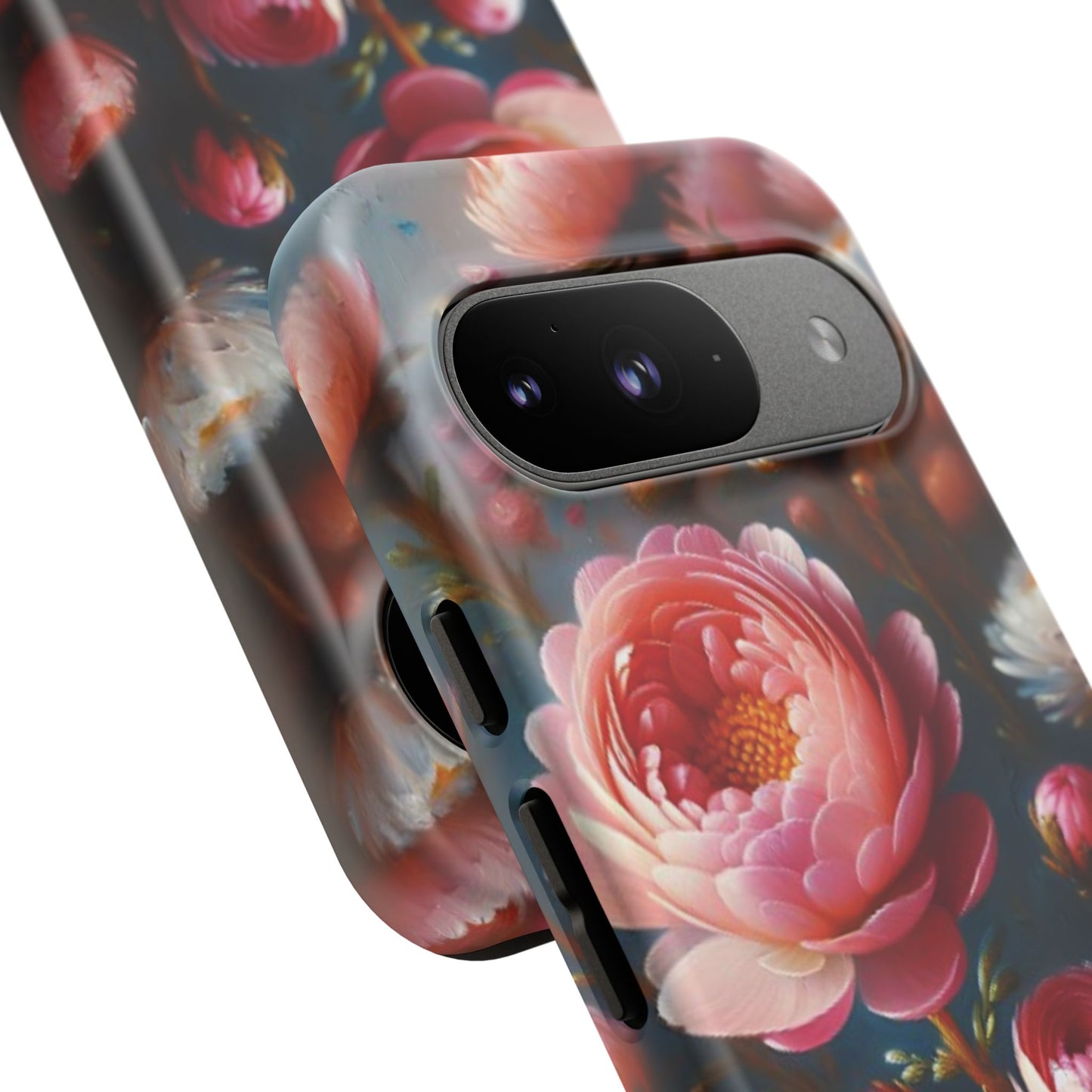 Pixel Me Floral Tough Phone Case - Elegant Protective Design for Flower Lovers