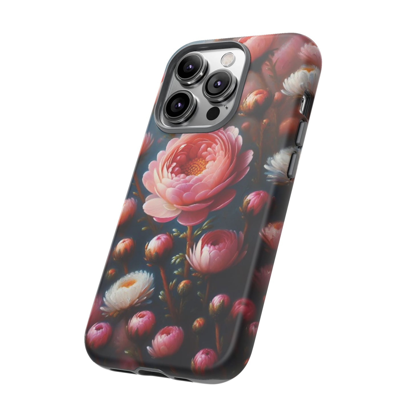 iPhone Lovers Floral Camera Phone Case - Tough & stylish protection case