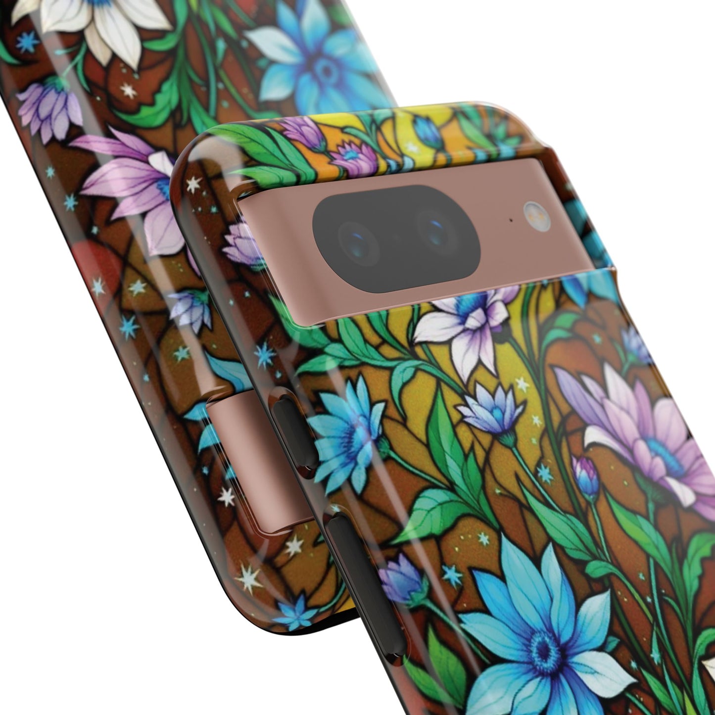 Pixel Me Floral Tough Case - Stylish and Durable Phone Protection