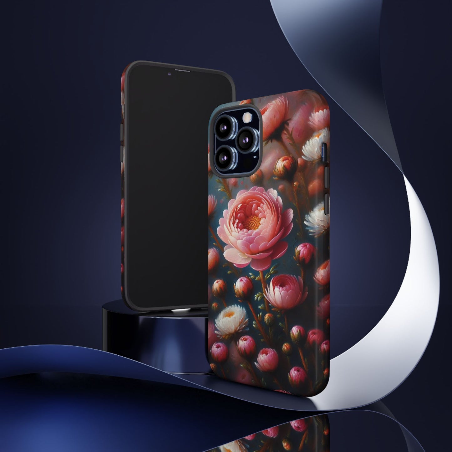 iPhone Lovers Floral Camera Phone Case - Tough & stylish protection case