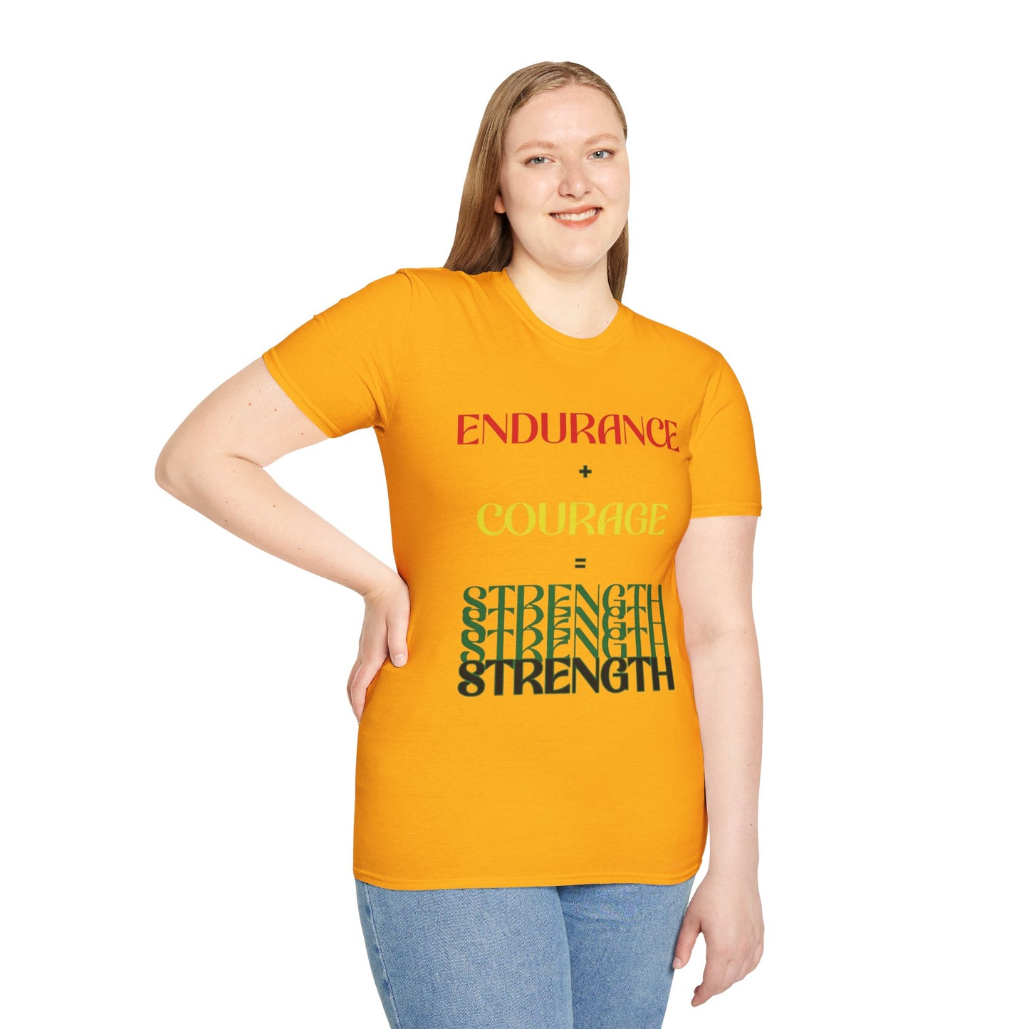 Endurance + Courage = Strength Graphic Tee