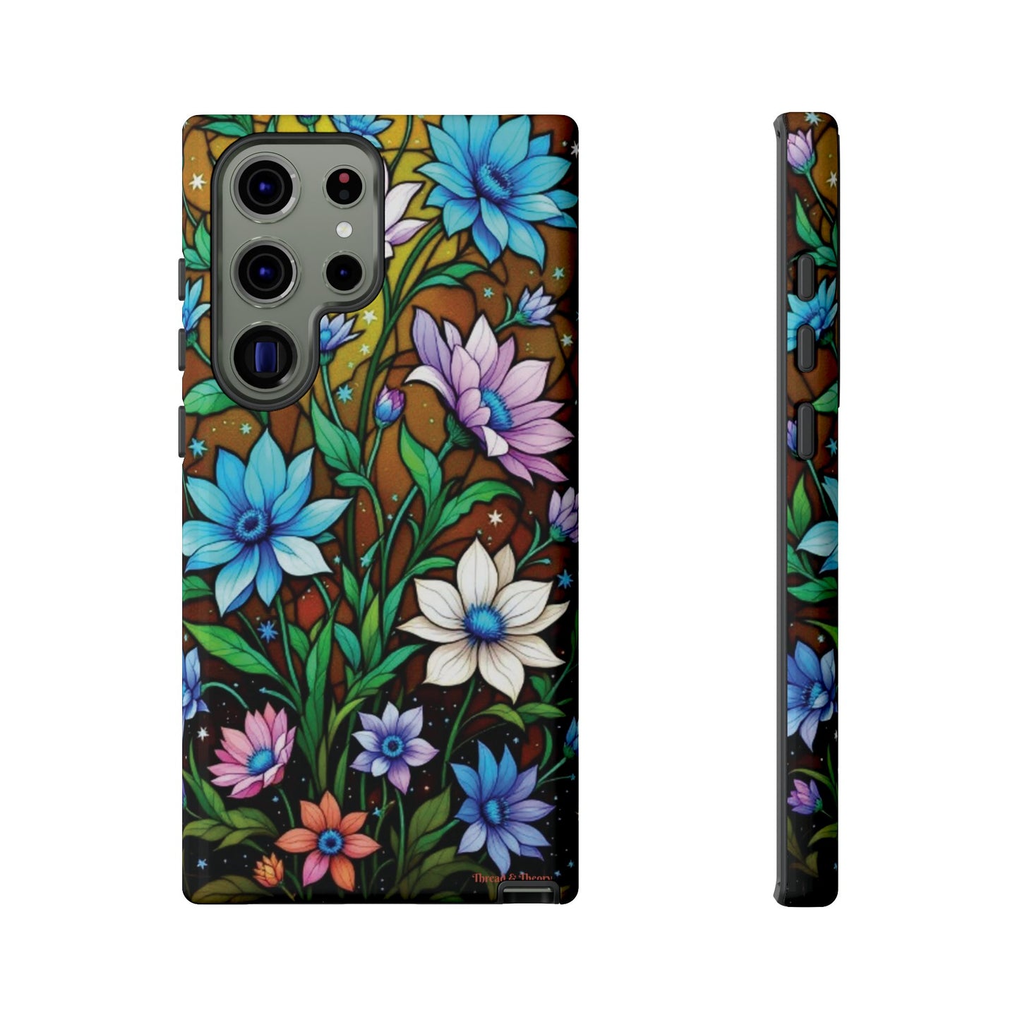 All things Samsung Floral Pattern Phone Case - Tough Cases with Vibrant Flowers