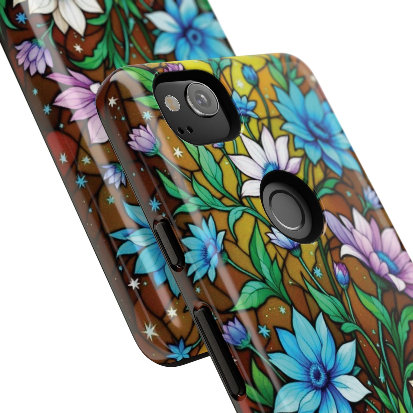 Pixel Me Floral Tough Case - Stylish and Durable Phone Protection