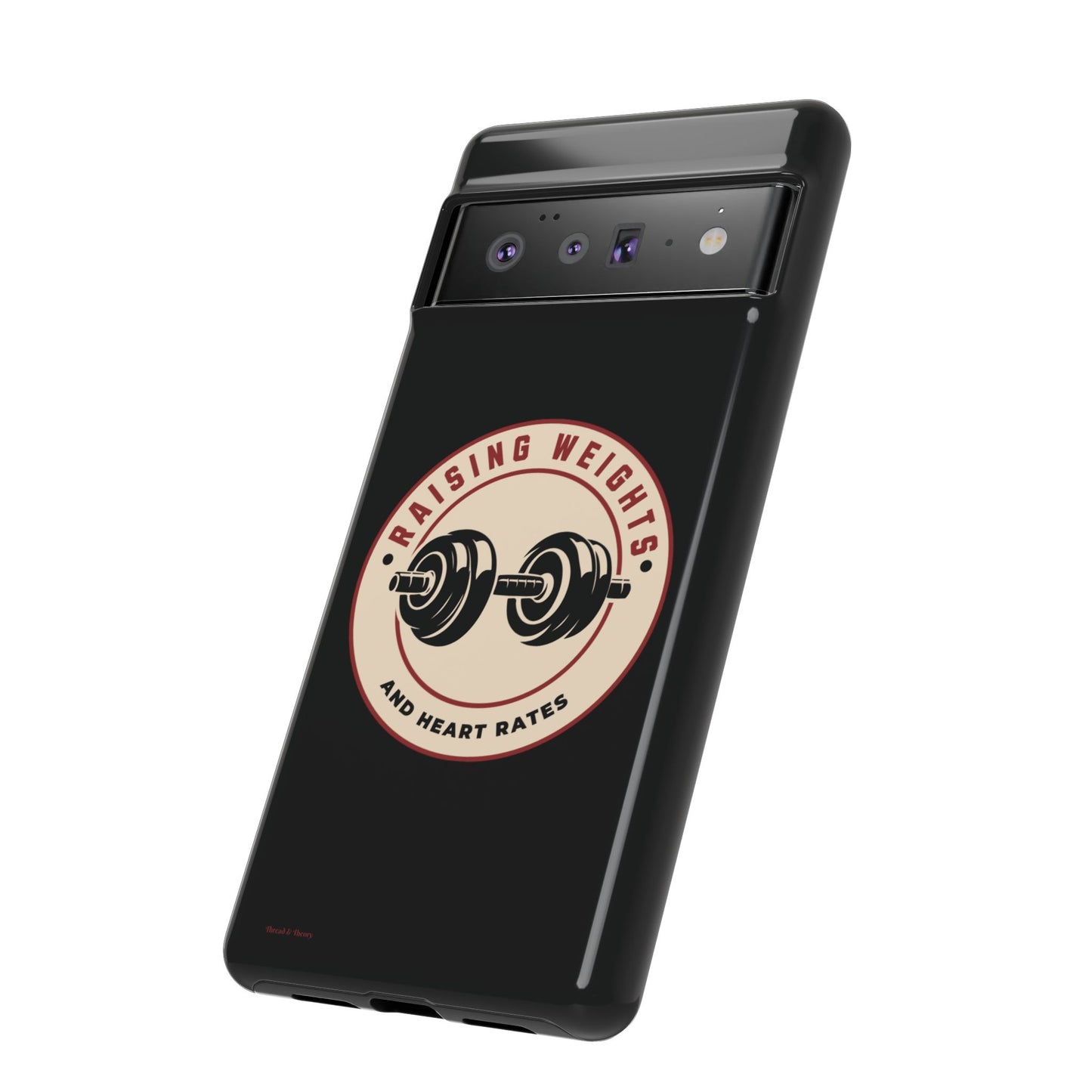 Pixel Me Raising Weights Phone Case