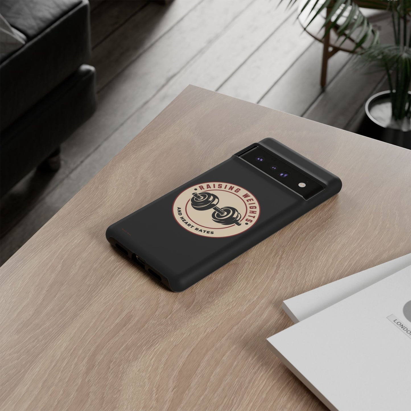 Pixel Me Raising Weights Phone Case