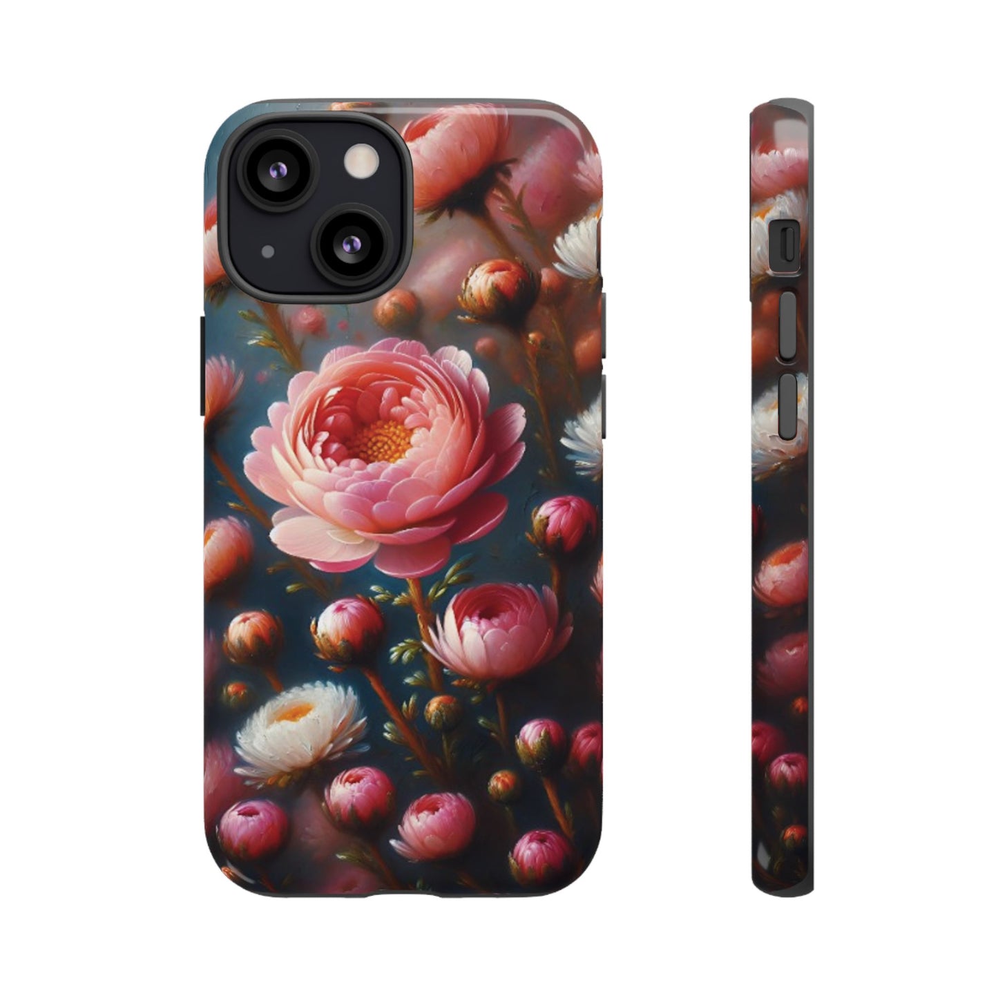 iPhone Lovers Floral Camera Phone Case - Tough & stylish protection case