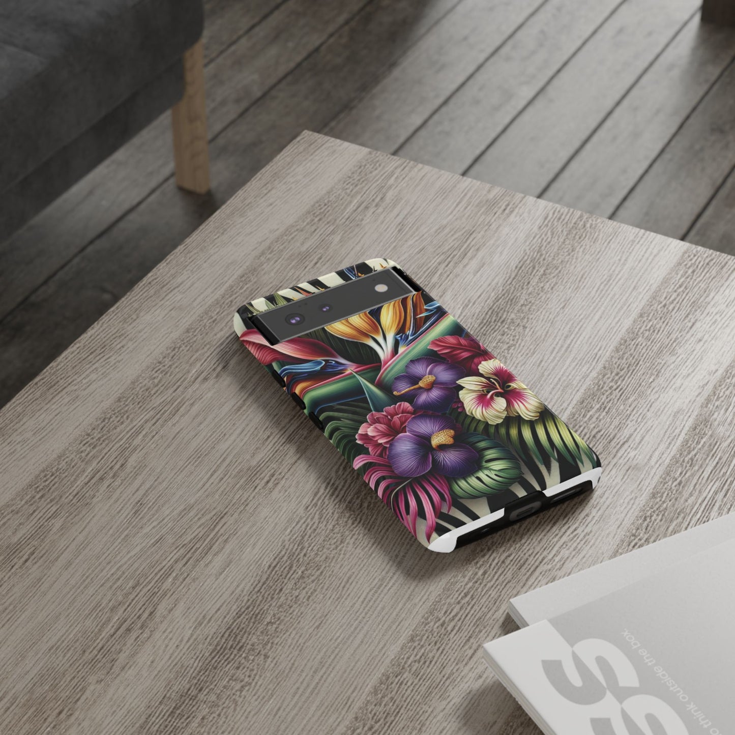 Pixel Me Vibrant Exotic Flower Phone Case