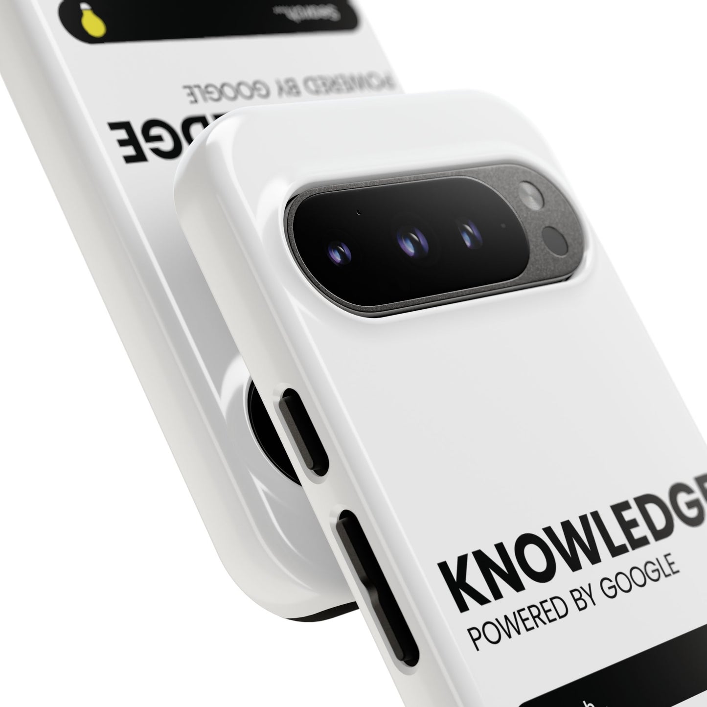 Pixel Me Knowledge Powered by Google Phone Case