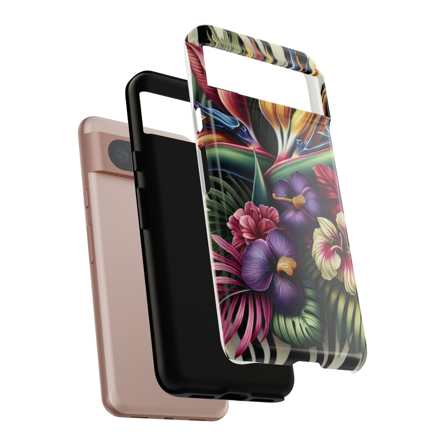 Pixel Me Vibrant Exotic Flower Phone Case