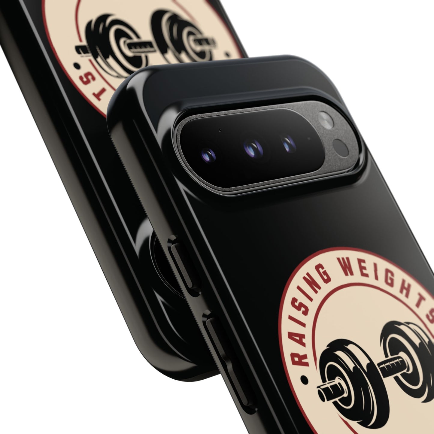 Pixel Me Raising Weights Phone Case