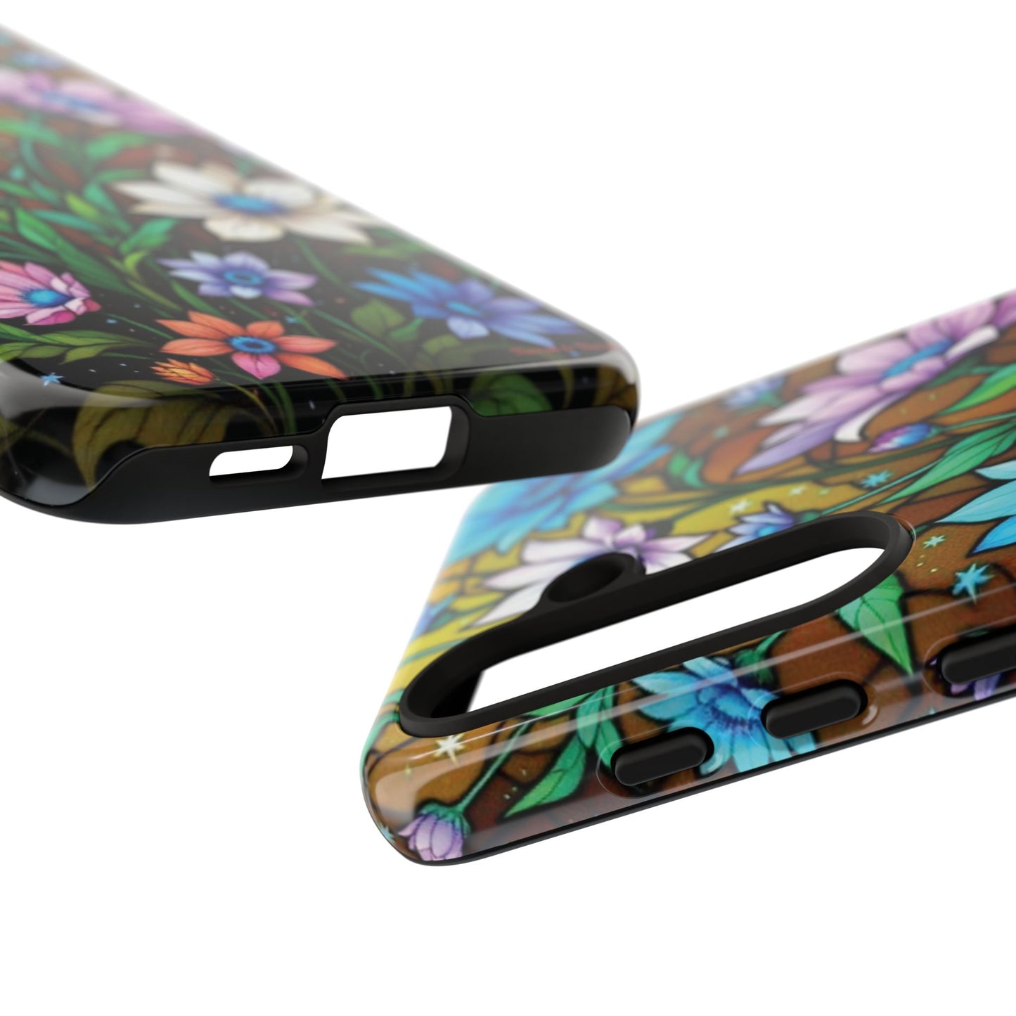 All things Samsung Floral Pattern Phone Case - Tough Cases with Vibrant Flowers