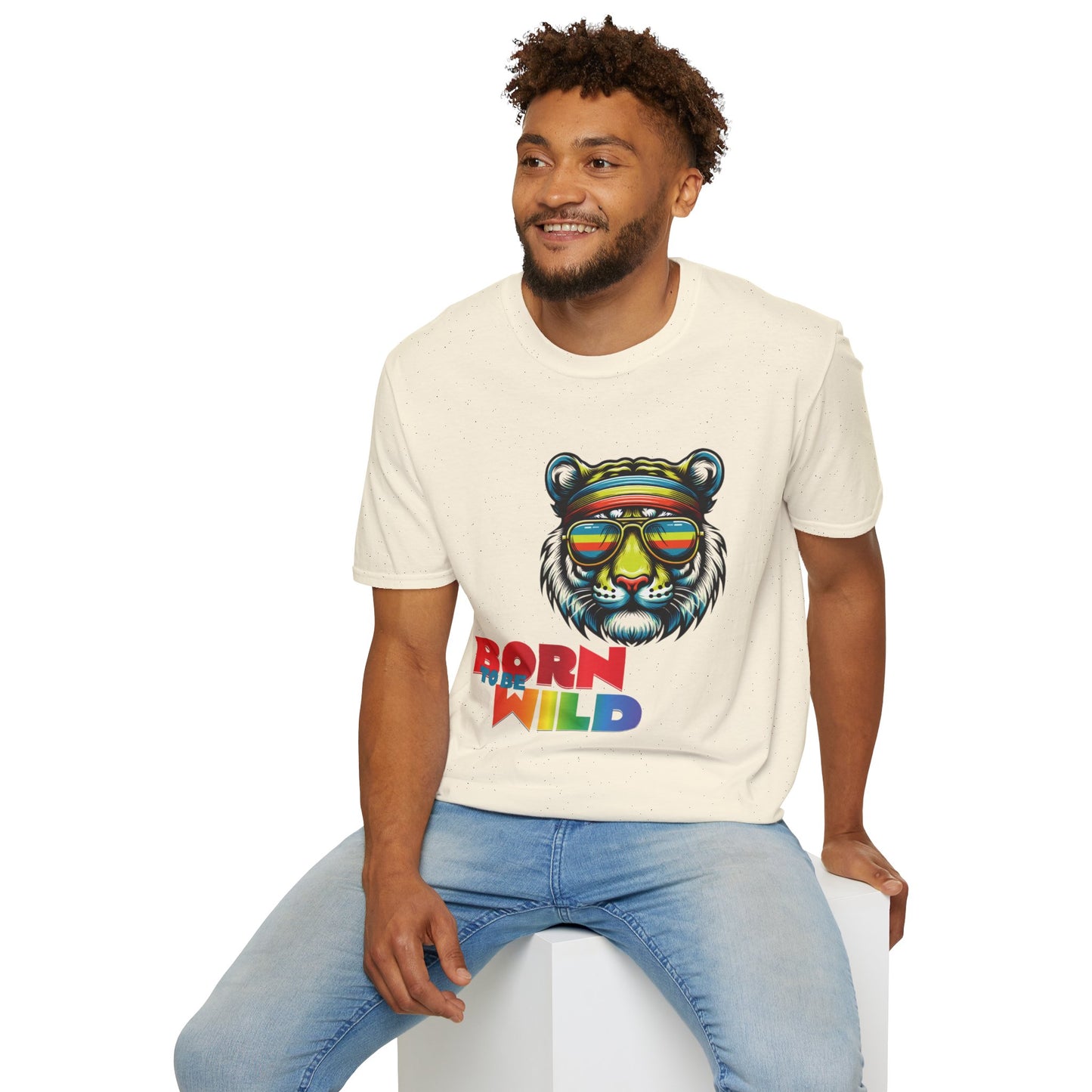 Loud and Proud Born to Be Wild Tiger T-Shirt