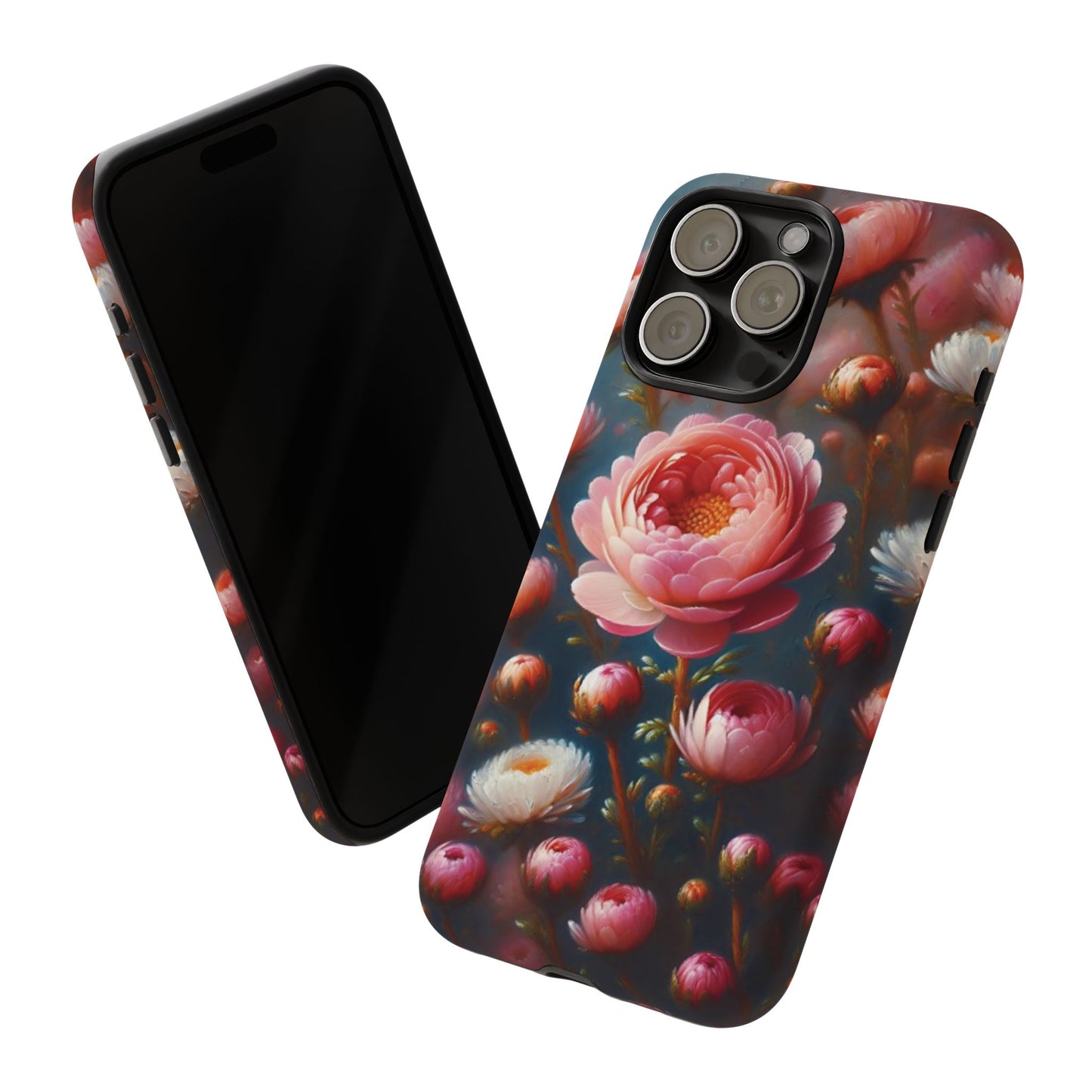 iPhone Lovers Floral Camera Phone Case - Tough & stylish protection case