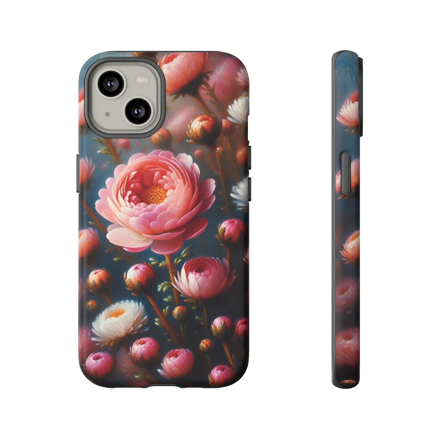 iPhone Lovers Floral Camera Phone Case - Tough & stylish protection case