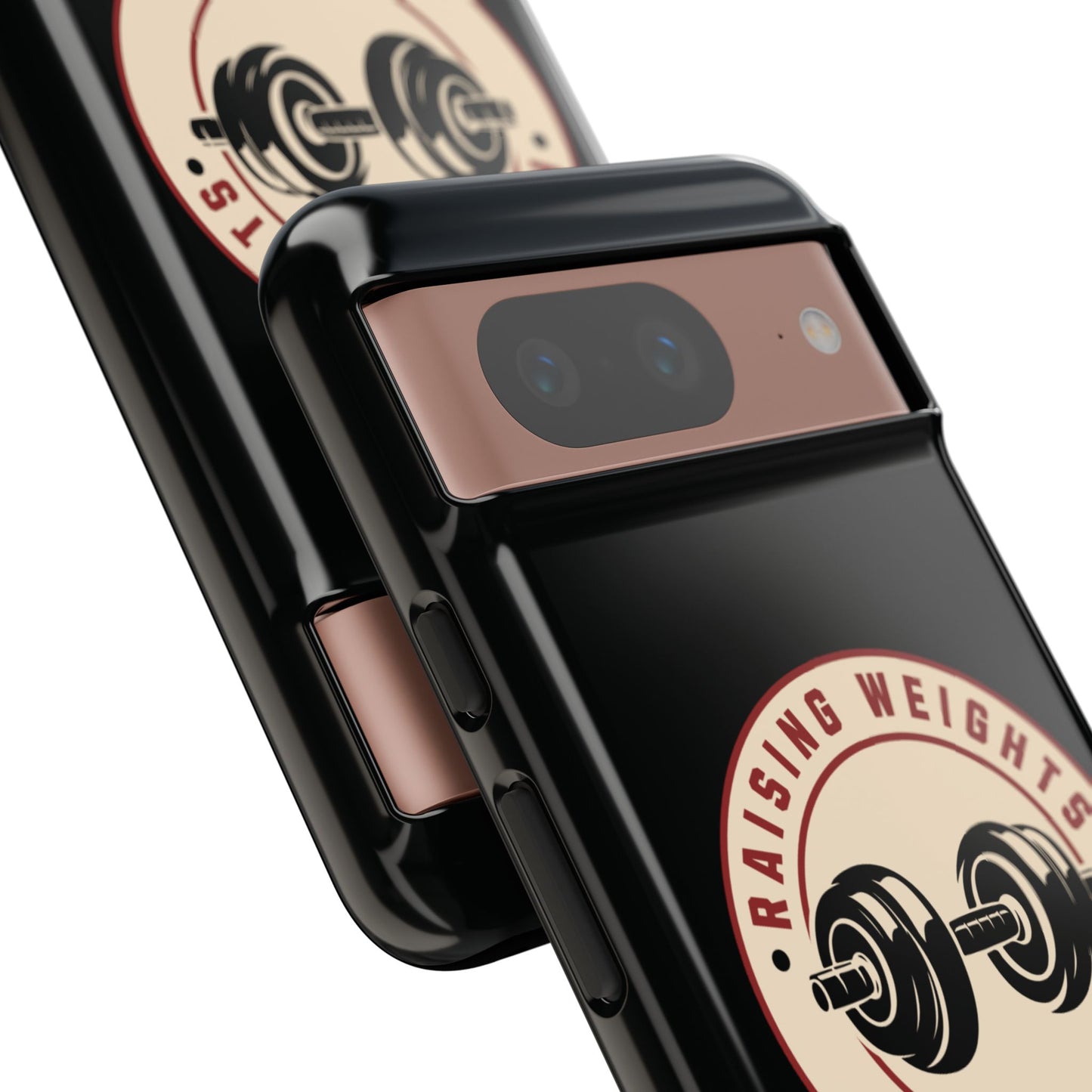 Pixel Me Raising Weights Phone Case