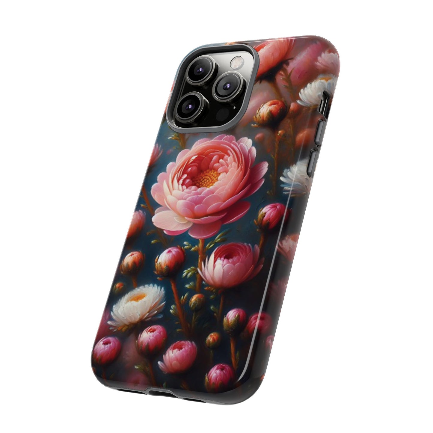 iPhone Lovers Floral Camera Phone Case - Tough & stylish protection case