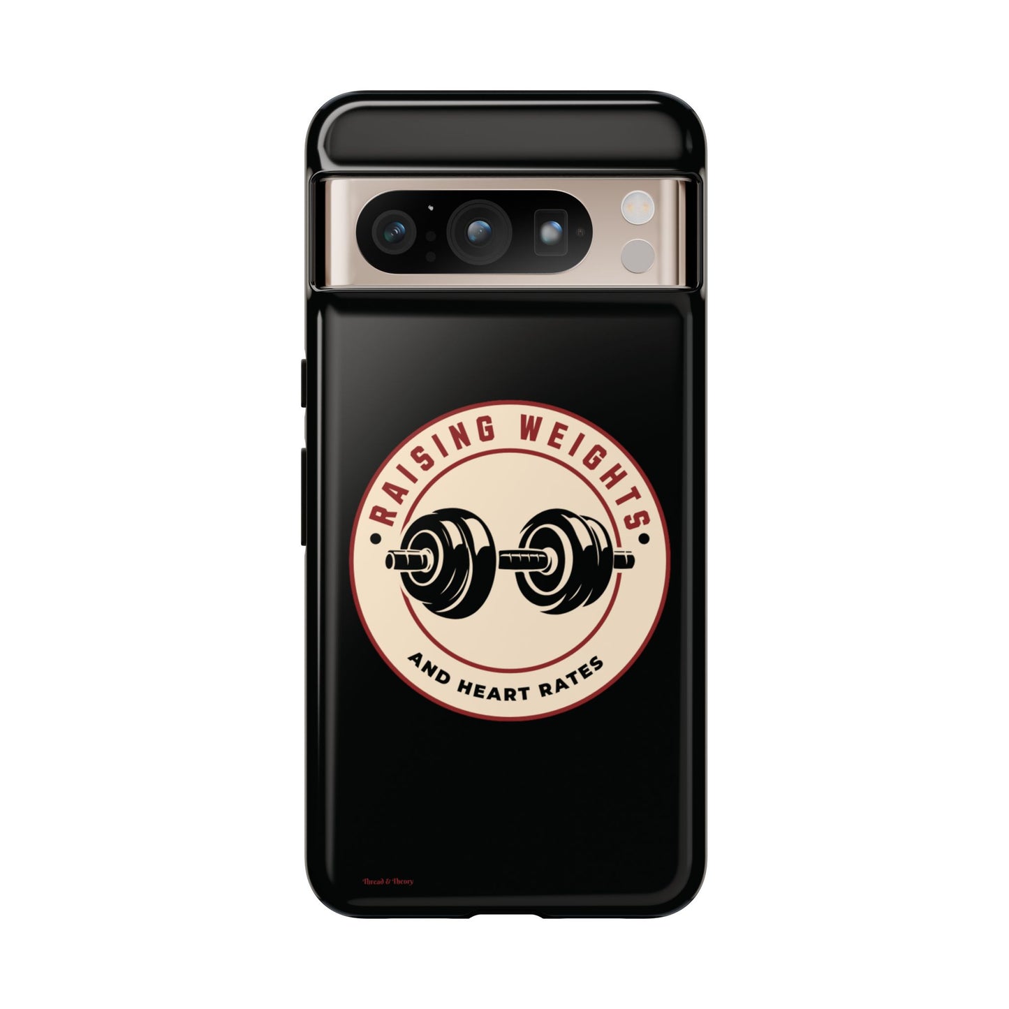 Pixel Me Raising Weights Phone Case