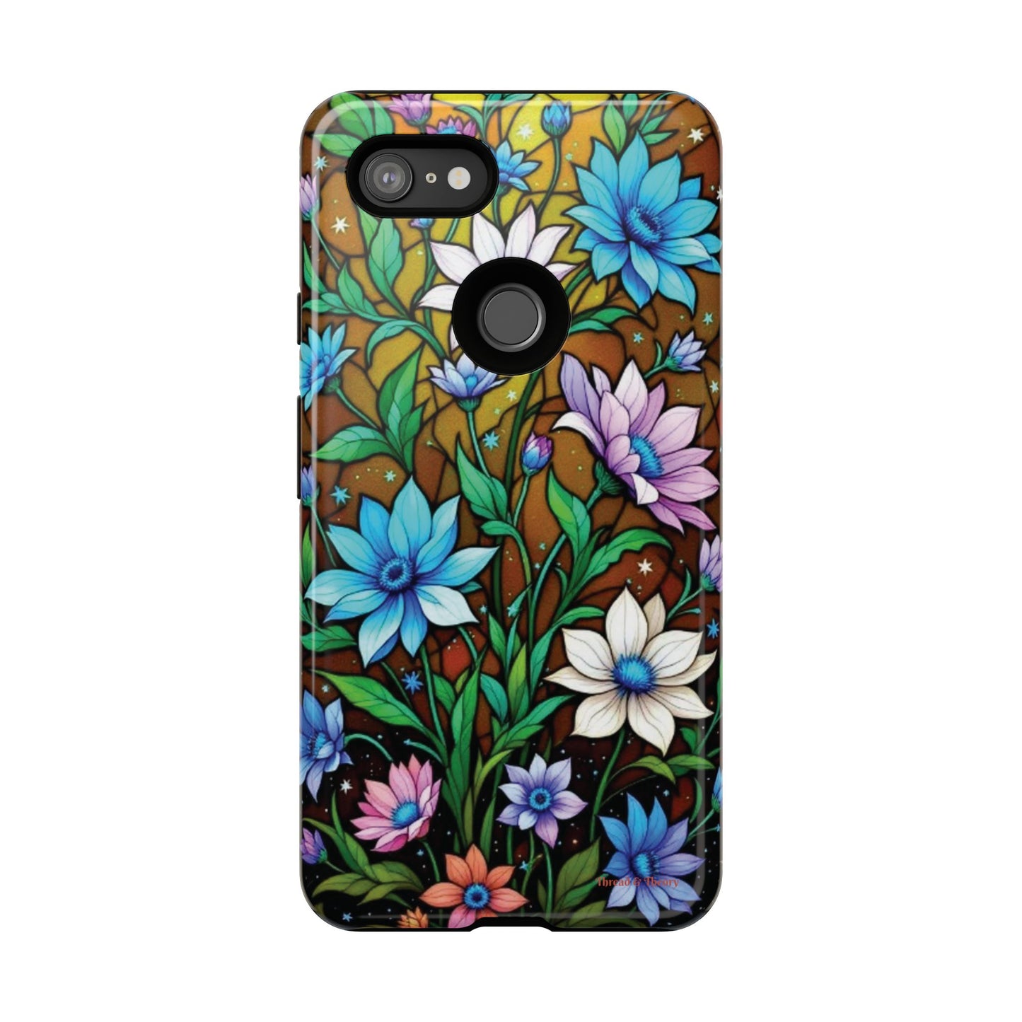 Pixel Me Floral Tough Case - Stylish and Durable Phone Protection