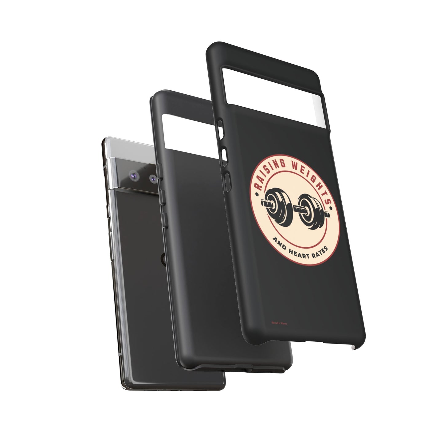 Pixel Me Raising Weights Phone Case