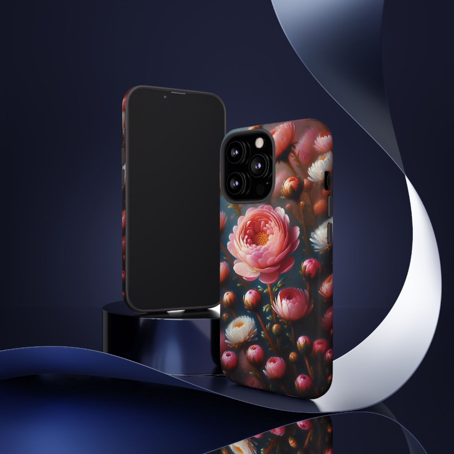 iPhone Lovers Floral Camera Phone Case - Tough & stylish protection case