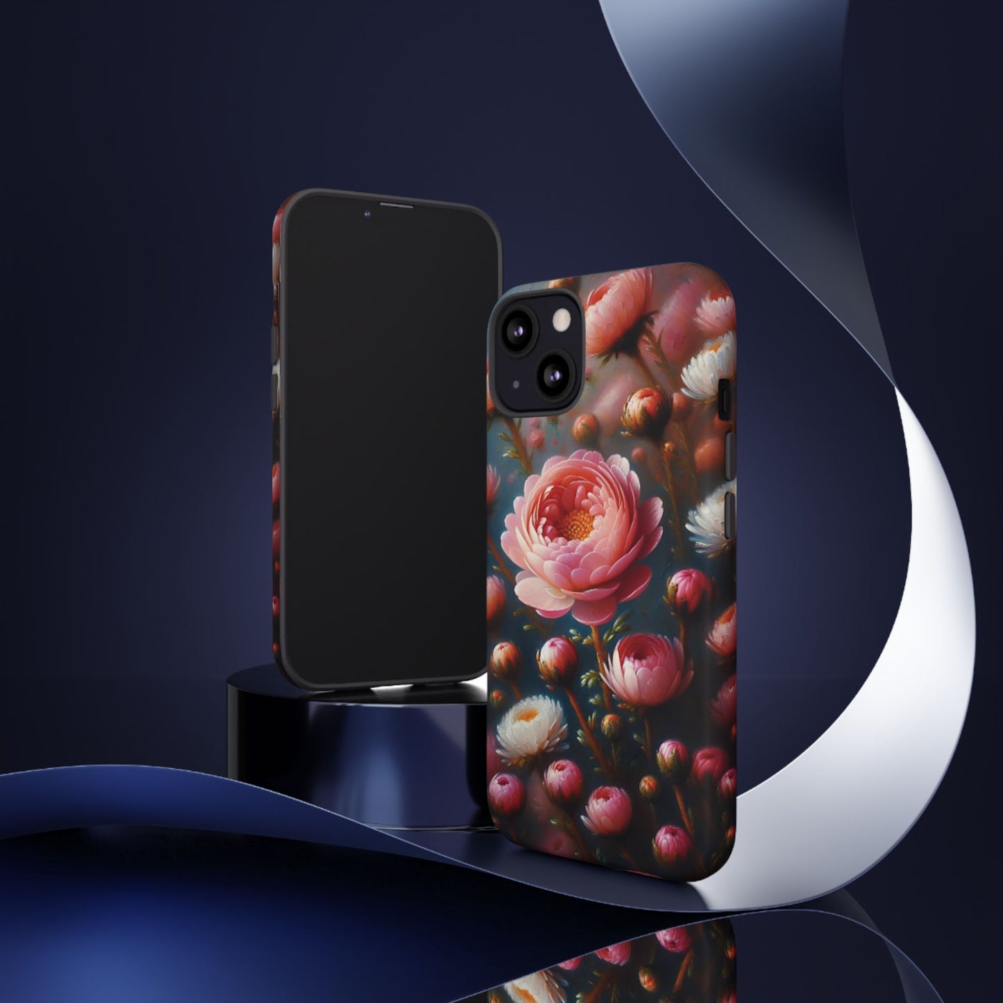 iPhone Lovers Floral Camera Phone Case - Tough & stylish protection case