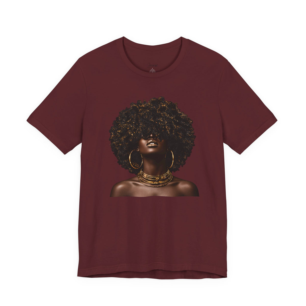 Afro Chic Portrait T-Shirt