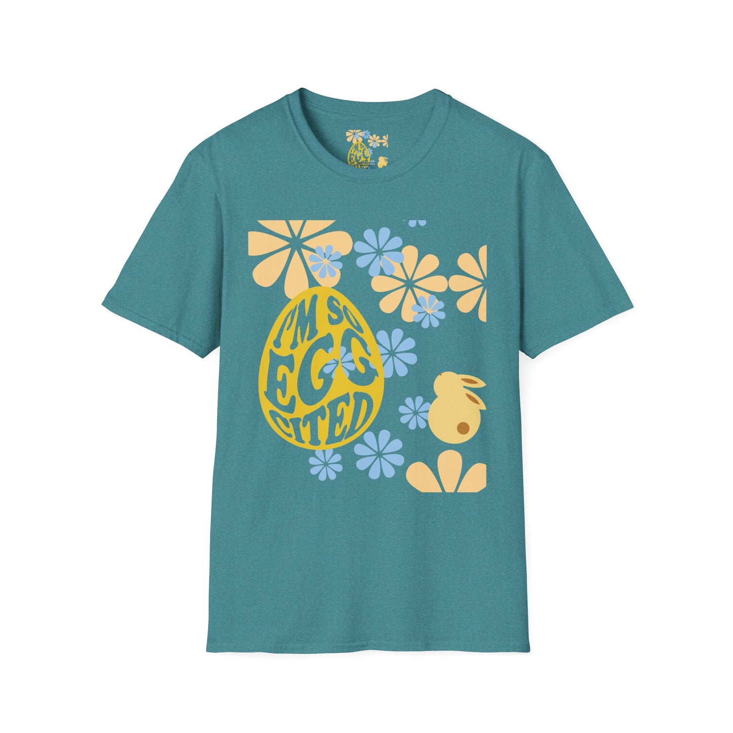 I'm So Egg-cited Easter Unisex Softstyle T-Shirt
