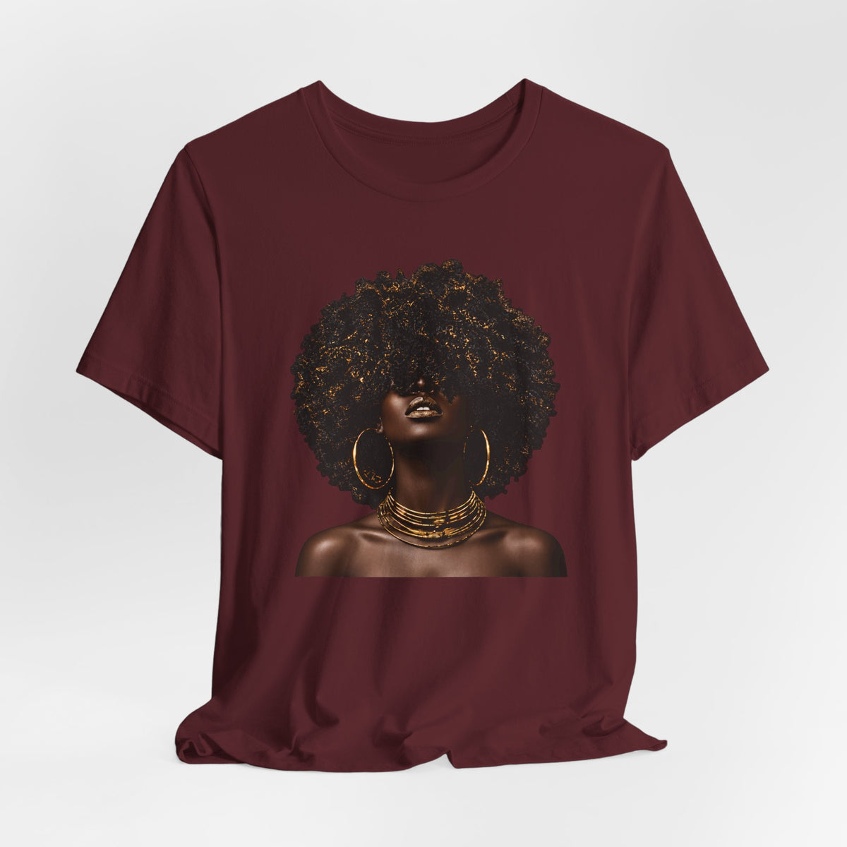 Afro Chic Portrait T-Shirt