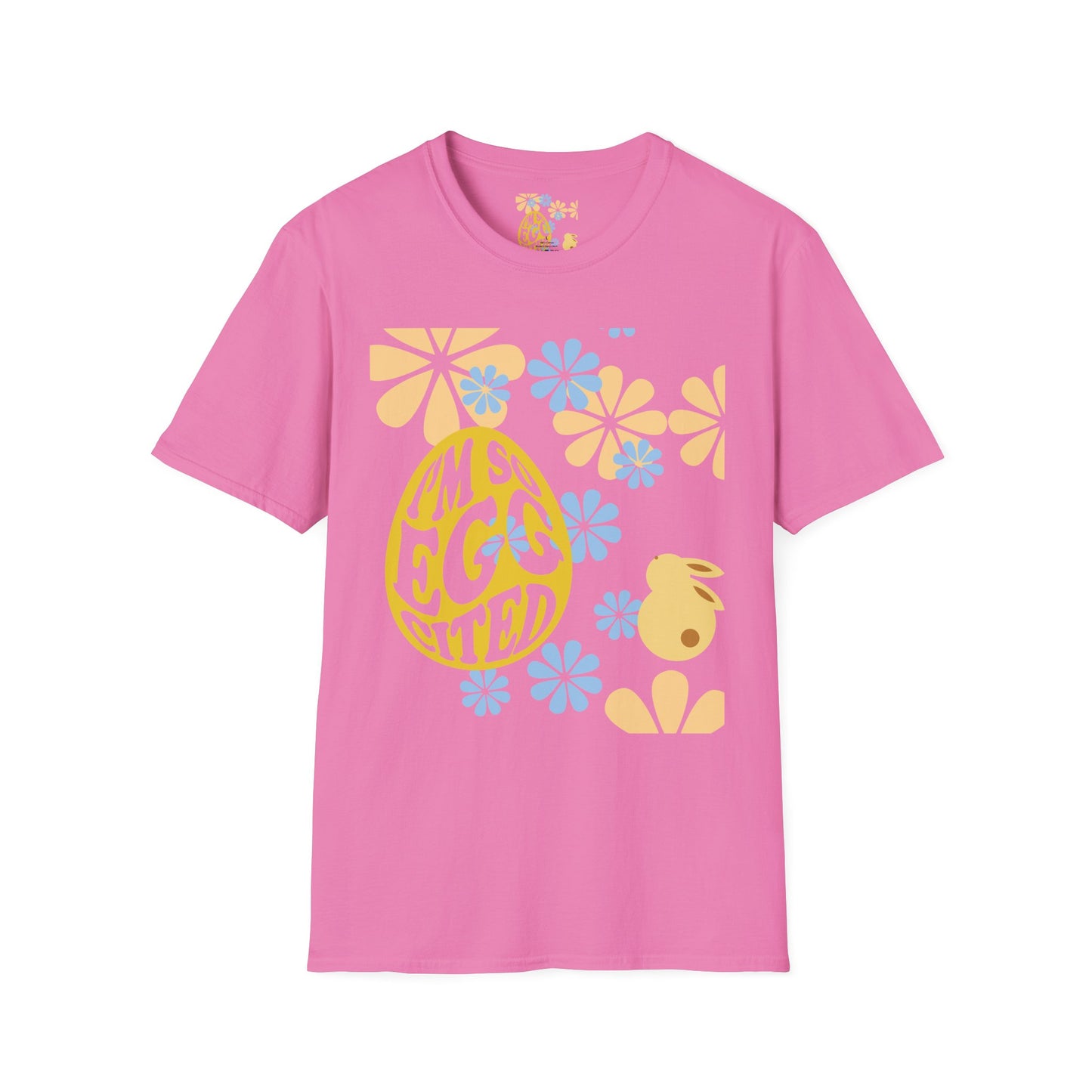 I'm So Egg-cited Easter Unisex Softstyle T-Shirt