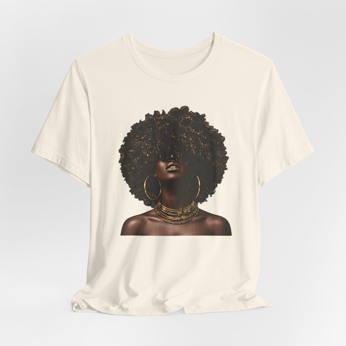 Afro Chic Portrait T-Shirt