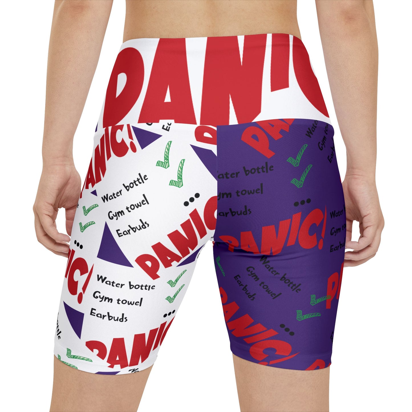 Workout Shorts Earphone Reminder