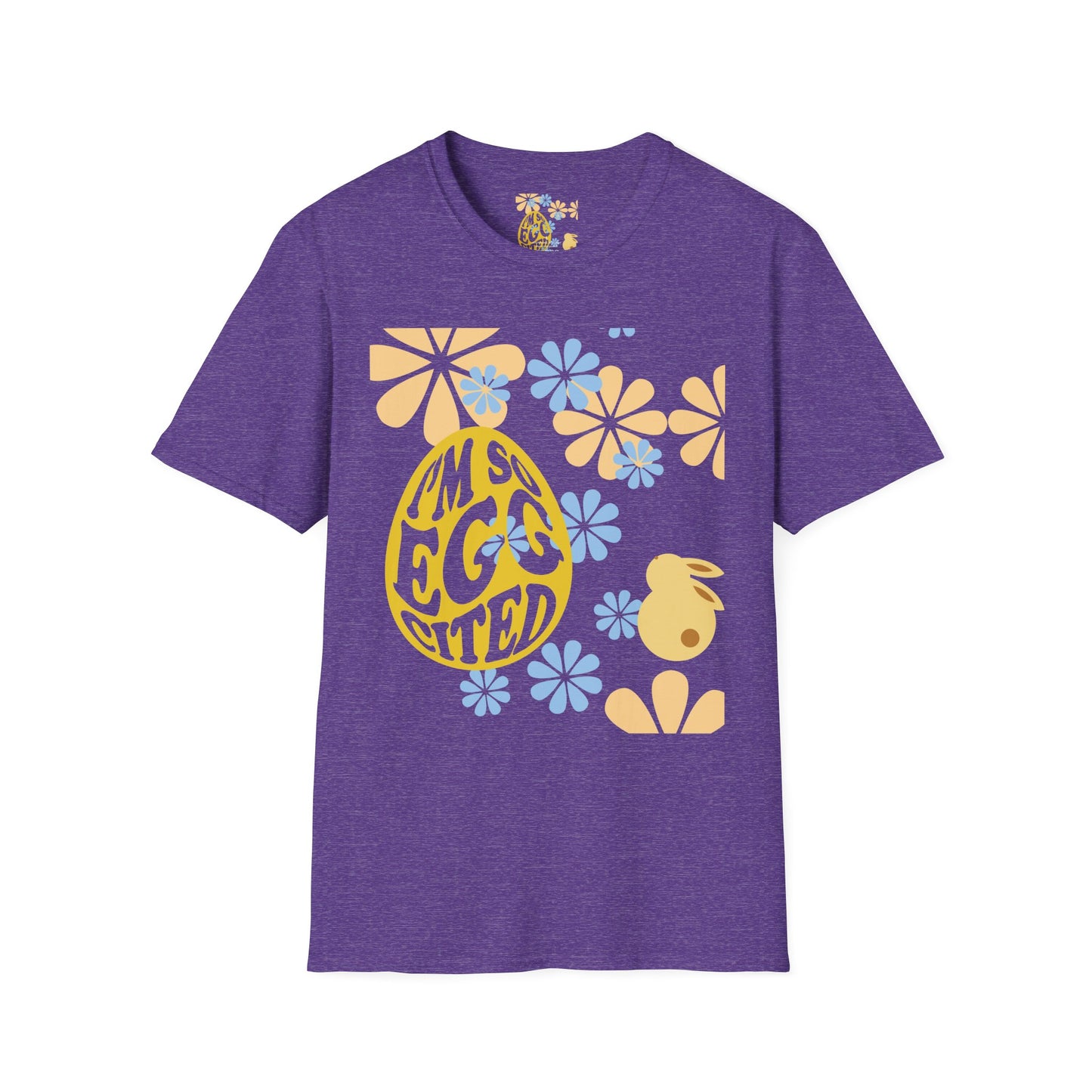 I'm So Egg-cited Easter Unisex Softstyle T-Shirt