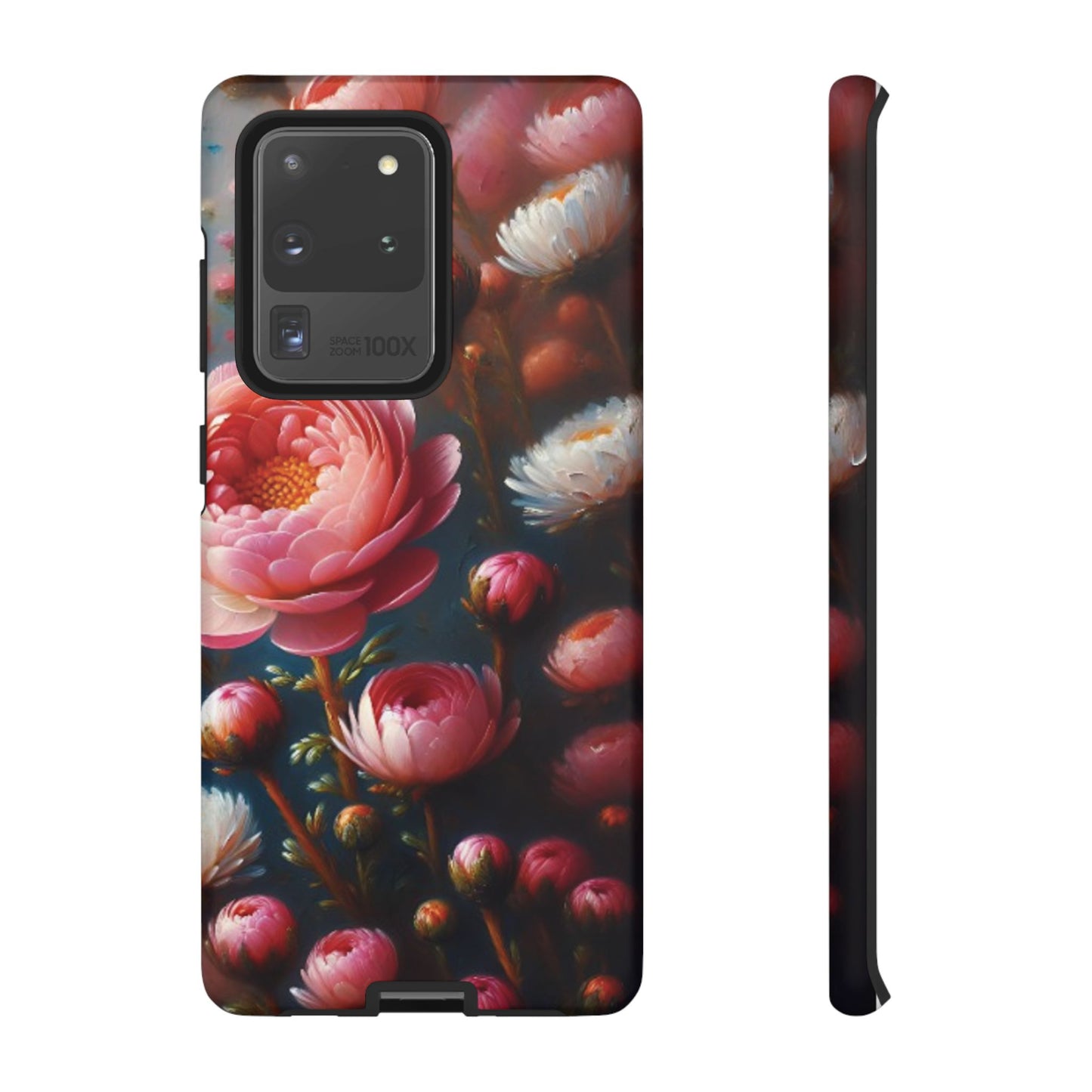 All Things Samsung Floral Tough Phone Case - Elegant Protective Design for Flower Lovers
