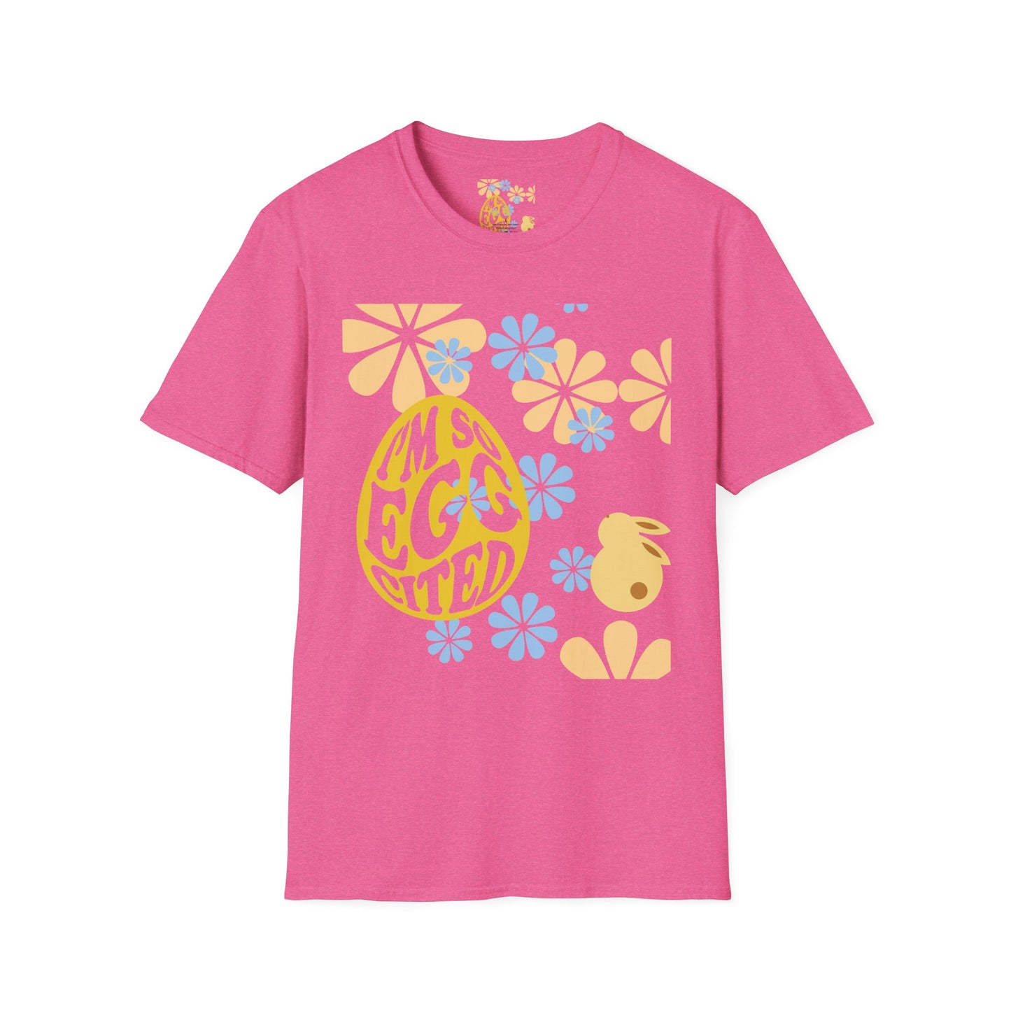 I'm So Egg-cited Easter Unisex Softstyle T-Shirt